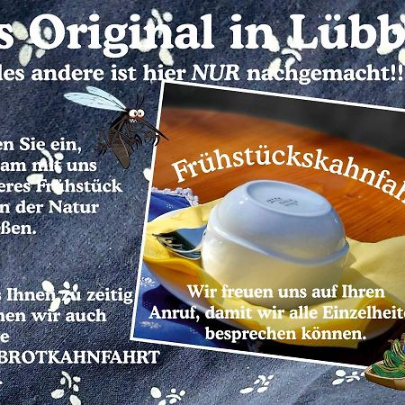 Ferienwohnung "Faehrmannsruh " Lübben Zewnętrze zdjęcie
